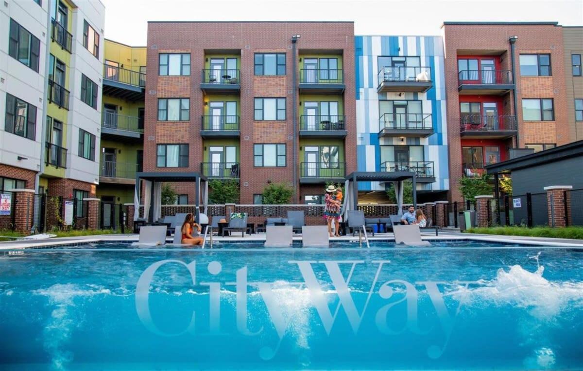 2Br Balcony Suite Gym & Pool Downtown At Cityway Indianapolis Eksteriør billede